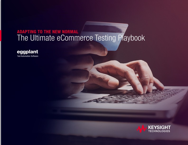 The Ultimate eCommerce Testing Playbook ebook cover